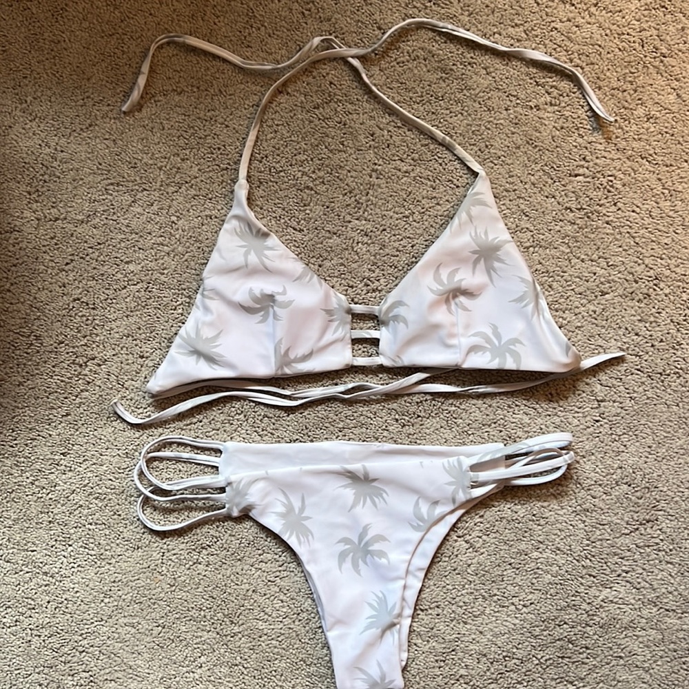 White & Gray Bikini